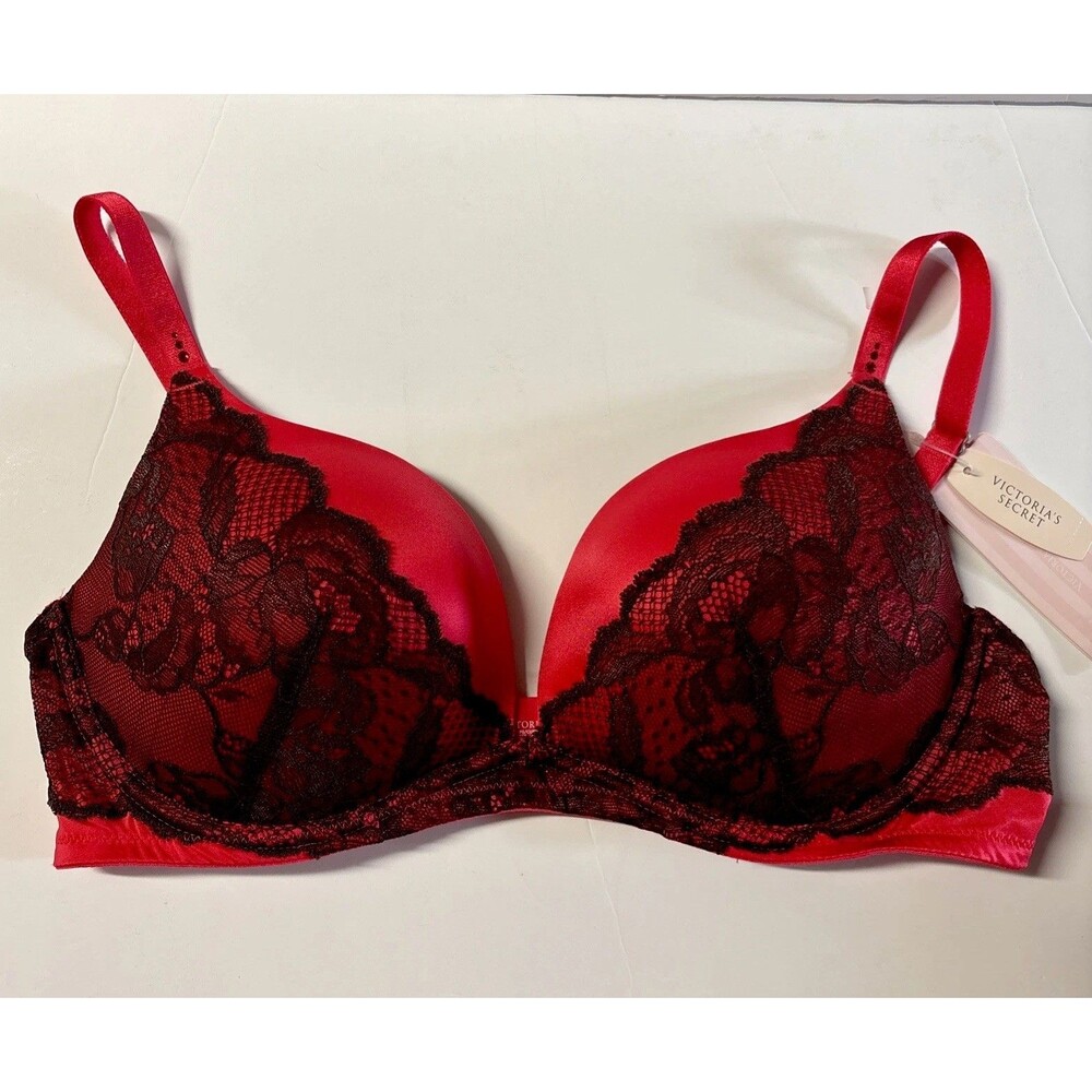 NWT Victoria's Secret BioFit Bra 36C - Lipstick Red (Rare Vintage 2000s)